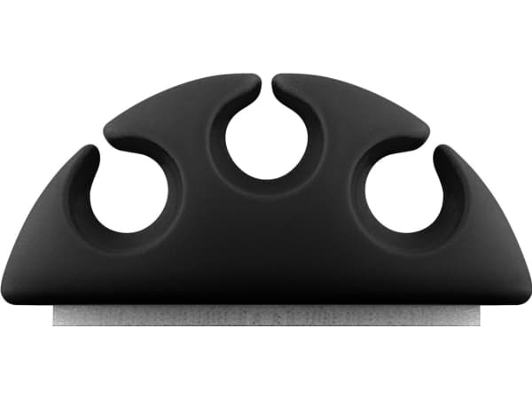 Goobay 70398, Kabelholder, Bord/Vegg, Sort