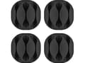 Miniatyrbilde 1 av 5: Goobay 70398, Kabelholder, Bord/Vegg, Sort