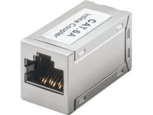 M-CAB - Nettverkkopler - RJ-45 (hunn) til RJ-45 (hunn) - CAT 6a
