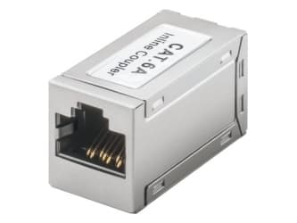 M-CAB - Nettverkkopler - RJ-45 (hunn) til RJ-45 (hunn) - CAT 6a