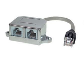 shiverpeaks BS75002-1, 0,1 m, RJ-45, 2 x RJ-45