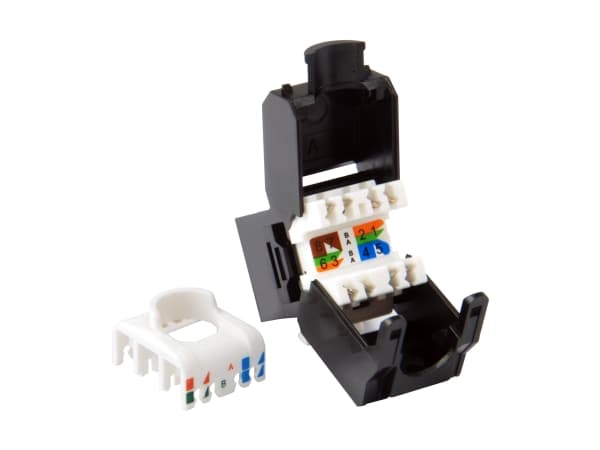 Utstyr 769226, RJ-45, LSA, Sort