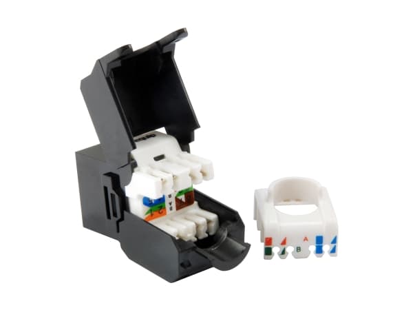 Utstyr 769226, RJ-45, LSA, Sort