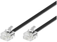 MicroConnect Modular - Telefonkabel - RJ-11 (hann) til RJ-11 (hann) - 10 m