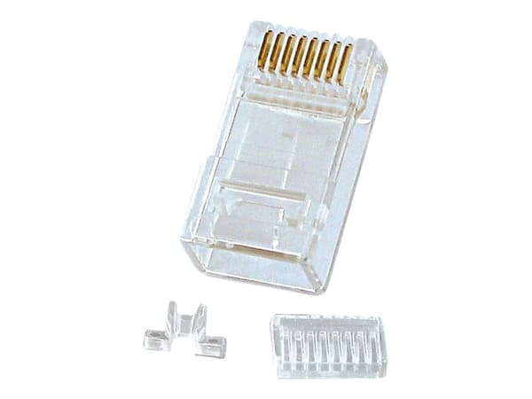 Lindy 62430 kabelkontakter RJ-45 8-pin cat.6 Transparent