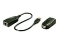 Miniatyrbild 4 av 5: LINDY USB 2.0 CAT5 Extender (Transmitter and Receiver units) - USB-förlängningskabel - USB, USB 2.0 - upp till 50 m