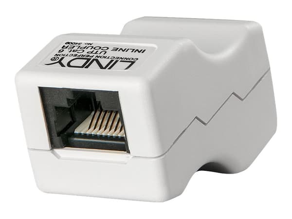 Lindy - Nettverkkopler - RJ-45 (hunn) til RJ-45 (hunn) - UTP - CAT 6