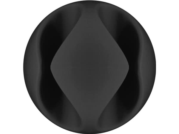 Goobay 70362, Kabelholder, Bord/Vegg, Sort