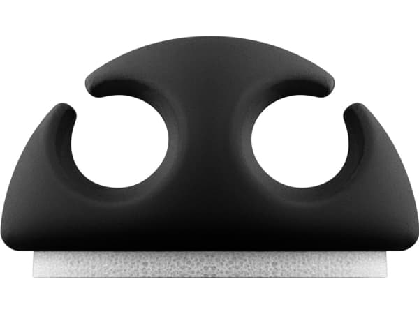 Goobay 70362, Kabelholder, Bord/Vegg, Sort