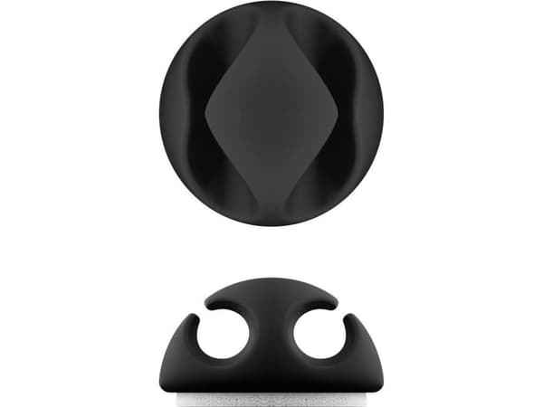 Goobay 70362, Kabelholder, Bord/Vegg, Sort