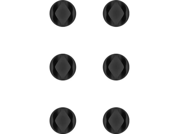 Goobay 70362, Kabelholder, Bord/Vegg, Sort