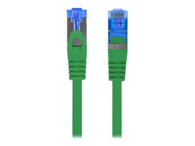 Lanberg - Koblingskabel - RJ-45 (hann) til RJ-45 (hann) - 1.5 m - 6 mm - S/FTP - CAT 6a - formstøpt, flertrådet, uten hindringer, halogenfri - RAL 60