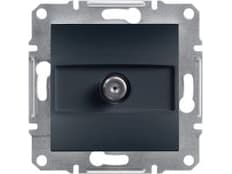 Schneider Electric Asfora SAT final socket without frame anthracite (EPH3700171)