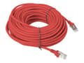 Miniatyrbild 1 av 5: Lanberg - Patch-kabel - RJ-45 (hane) till RJ-45 (hane) - 30 m - UTP - CAT 5e - formpressad, hakfri - röd, RAL 3017
