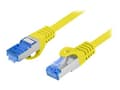 Miniatyrbilde 4 av 5: Lanberg - Koblingskabel - RJ-45 (hann) til RJ-45 (hann) - 50 cm - SFTP - CAT 6a - flertrådet, uten hindringer, formstøpt - gul, RAL 1016