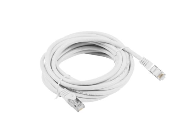 Lanberg - Patch-kabel - RJ-45 (hane) till RJ-45 (hane) - 30 m - 5.7 mm - F/UTP (folieöverdraget oskärmat tvinnat par) - CAT 6 - formpressad, tvinnad,