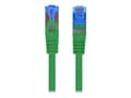 Miniatyrbilde 4 av 5: Lanberg - Koblingskabel - RJ-45 (hann) til RJ-45 (hann) - 2 m - S/FTP - CAT 6a - formstøpt, uten hindringer - grønn, RAL 6024