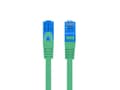 Miniatyrbilde 5 av 5: Lanberg - Koblingskabel - RJ-45 (hann) til RJ-45 (hann) - 2 m - S/FTP - CAT 6a - formstøpt, uten hindringer - grønn, RAL 6024