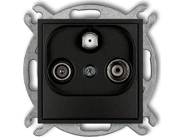 MINI RTV-SAT terminaluttak 1,5dB sort matt 12MGS