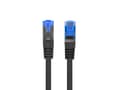 Pikkukuva 5 / 5: Lanberg - Liitäntäkaapeli - RJ-45 (uros) RJ-45 (uros) - 50 cm - 6 mm - S/FTP - CAT 6a - halogeeniton, muotoiltu, solmuton, säikeistetty - musta, RAL