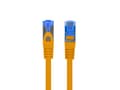 Miniatyrbilde 5 av 5: Lanberg - Koblingskabel - RJ-45 (hann) til RJ-45 (hann) - 5 m - 6 mm - S/FTP - CAT 6a - formstøpt, flertrådet, uten hindringer - RAL 1028, oransje