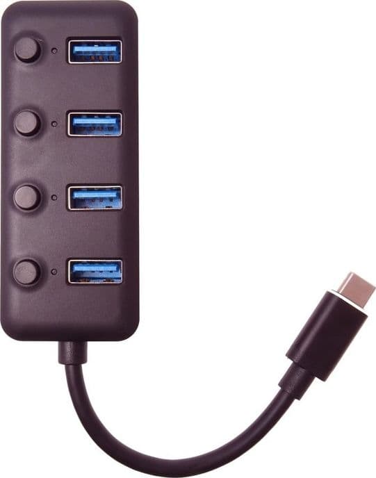 HUB USB PremiumCord 4x USB-A 3.0 (ku31hub08)