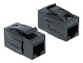 Miniatyrbilde 4 av 4: Delock Keystone Module RJ45 jack > RJ45 jack Cat.6A - Modulinnlegg (kopling) - CAT 6a - UTP - RJ-45 - svart