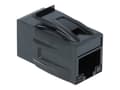 Miniatyrbilde 1 av 4: Delock Keystone Module RJ45 jack > RJ45 jack Cat.6A - Modulinnlegg (kopling) - CAT 6a - UTP - RJ-45 - svart