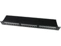 Miniatyrbilde 5 av 5: Gembird NPP-C624-002 - Patchpanel med kabelstyring - CAT 6 - STP - svart - 1U - 19" - 24 porter