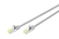 Miniatyrbild 4 av 5: DIGITUS - Patch-kabel - RJ-45 (hane) till RJ-45 (hane) - 3 m - SFTP - CAT 6a - startad, halogenfri, formpressad, hakfri - grå