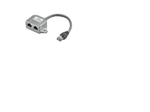 Goobay 68908, 0,15 m, Cat5, RJ-45, 2 x RJ-45, Sølv