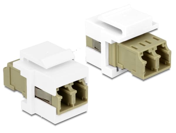 DeLOCK - Nettverkskobling - LC multimode (hun) til LC multimode (female) - fiberoptikk