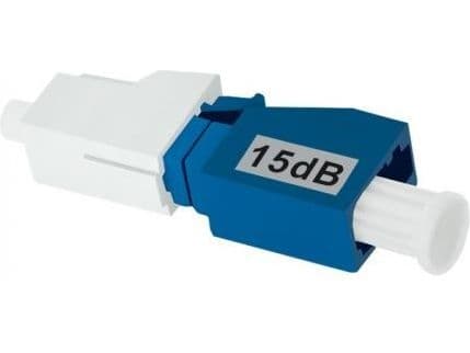 Qoltec - Verkkovahvistin - LC/UPC yksimuotokuidusta (uros) LC/UPC yksimuotokuidusta (naaras) - valokuitu - 15 dB