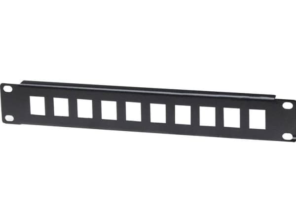 Intellinet 714860, Rackmontering, 1U, Sort