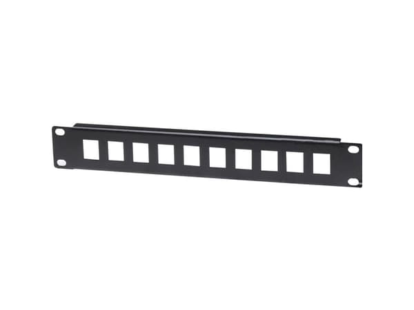 Intellinet 714860, Rackmontering, 1U, Sort