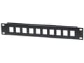 Miniatyrbilde 2 av 5: Intellinet 714860, Rackmontering, 1U, Sort