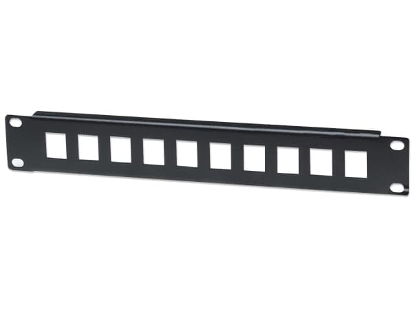 Intellinet 714860, Rackmontering, 1U, Sort