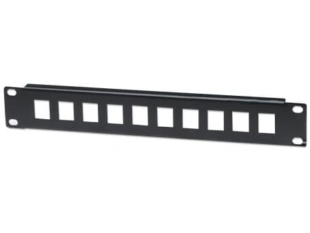 Intellinet 714860, Rackmontering, 1U, Sort