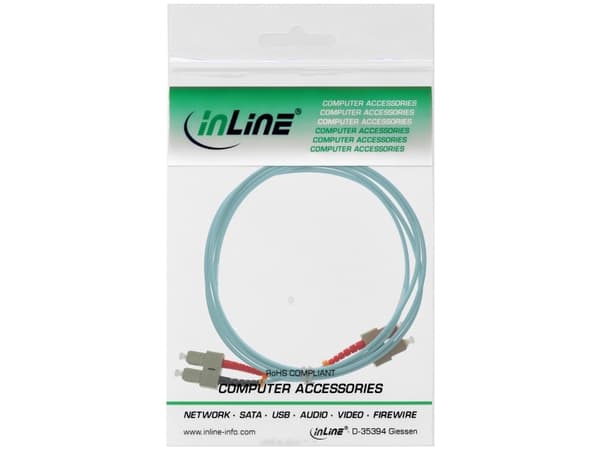 InLine SC/SC, 20 m, 20 m, OM3, 2x SC, 2x SC