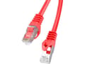 Miniatyrbilde 4 av 4: Lanberg - Koblingskabel - RJ-45 (hann) til RJ-45 (hann) - 15 m - 5.7 mm - FTP - CAT 6 - flertrådet, formstøpt, uten hindringer - rød, RAL 3017