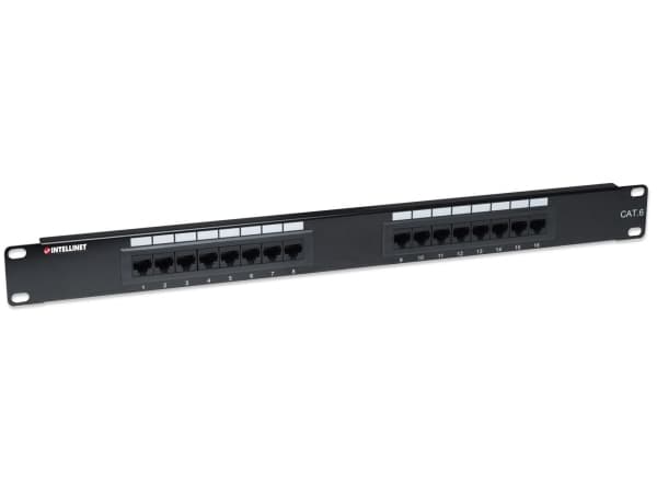 Intellinet 519526, IEEE 802.3, IEEE 802.3ab, IEEE 802.3u, Nopea Ethernet, Gigabitti Ethernet, RJ-45, Kulta, U/UTP (UTP), Musta