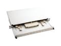 Miniatyrbilde 1 av 5: ALANTEC - Koblingspanel - SC X 12 - grå, RAL 7035 - 1U - 19"