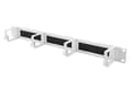 Miniatyrbilde 3 av 5: DIGITUS Professional DN-97662 - Kabelstyringspanel med ringer - rackmonterbar - lysegrå, RAL 7035 - 1U - 19"