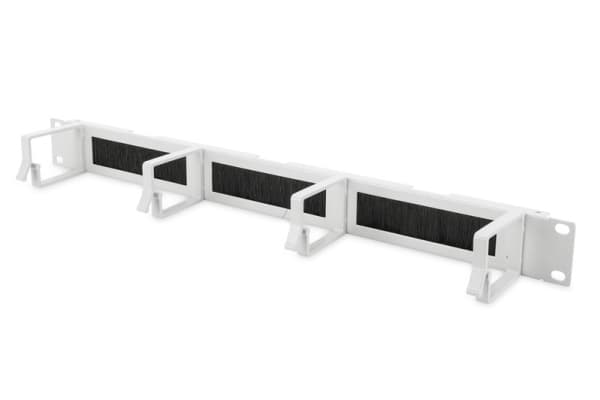 DIGITUS Professional DN-97662 - Kabelstyringspanel med ringer - rackmonterbar - lysegrå, RAL 7035 - 1U - 19"