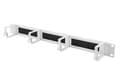 Miniatyrbilde 4 av 5: DIGITUS Professional DN-97662 - Kabelstyringspanel med ringer - rackmonterbar - lysegrå, RAL 7035 - 1U - 19"