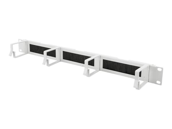 DIGITUS Professional DN-97662 - Kabelstyringspanel med ringer - rackmonterbar - lysegrå, RAL 7035 - 1U - 19"