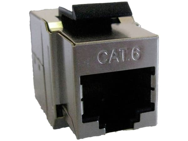 ROLINE RJ-45 Keystone Modular Coupler, Grå, RJ-45, RJ-45