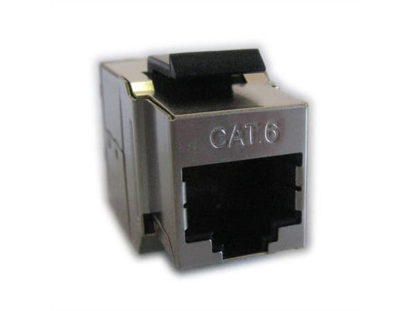 ROLINE RJ-45 Keystone Modular Coupler, Grå, RJ-45, RJ-45