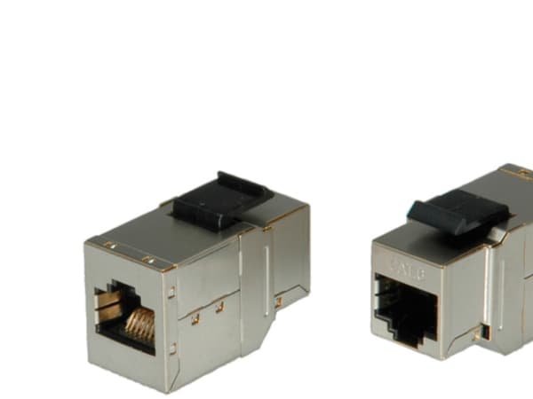 ROLINE RJ-45 Keystone Modular Coupler, Grå, RJ-45, RJ-45