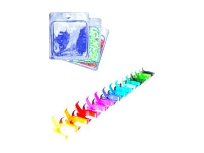 PatchSee PatchClip VM/PC - Färgkoder för kontakter - mellangrön (paket om 50)